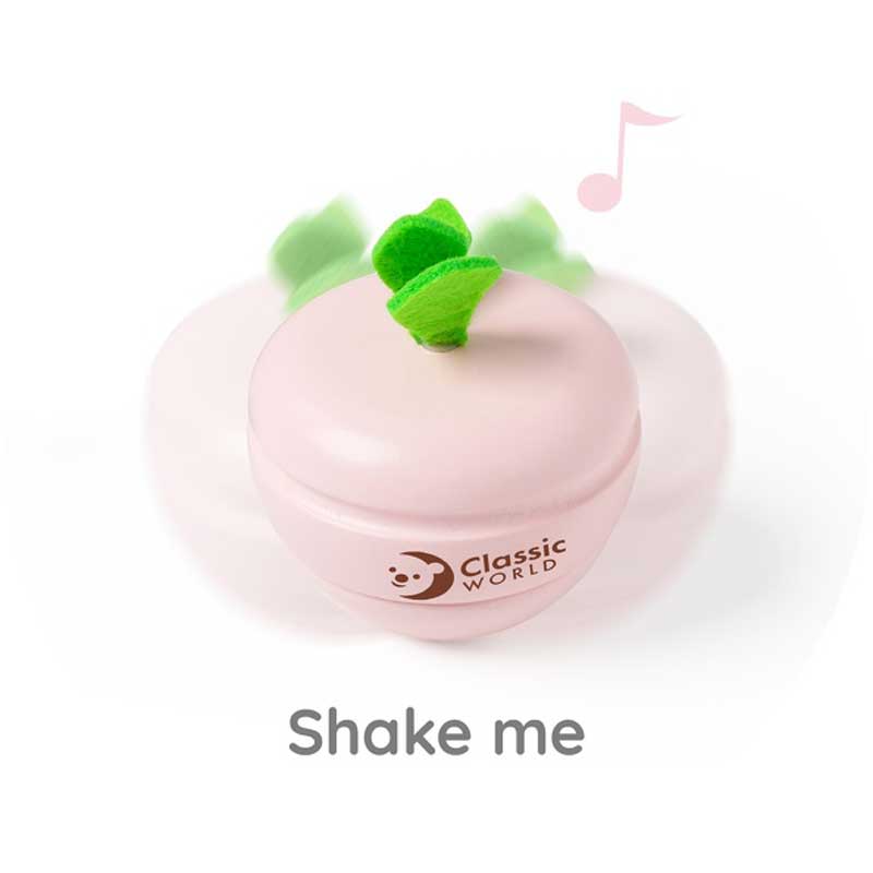 Бебешки дървен комплект от сортери и дрънкалки в пастелни цветове Stellina.bg