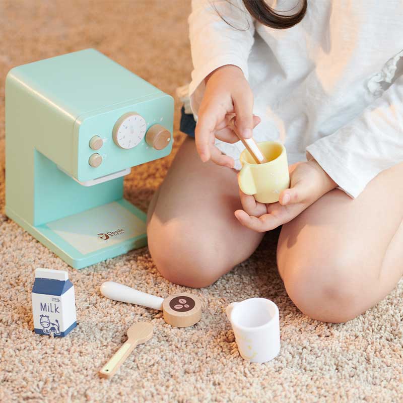 Детска дървена играчка - кафемашина Stellina.bg