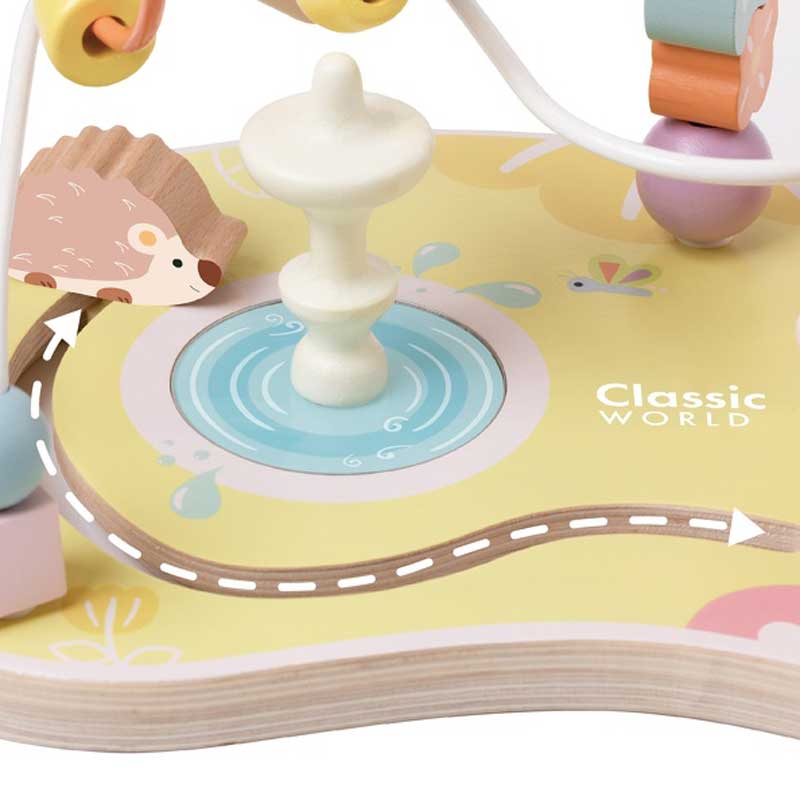 Детски дървен костер - Цветна градина Stellina.bg