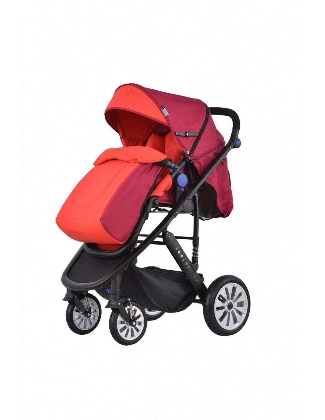 Комбиниранa количкa 3 в 1 Zooper Flamenco Flaming Plaid - Stellina.bg