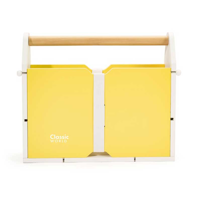 Модерна дървена кутия с инструменти за деца на Classic World - Stellina.bg